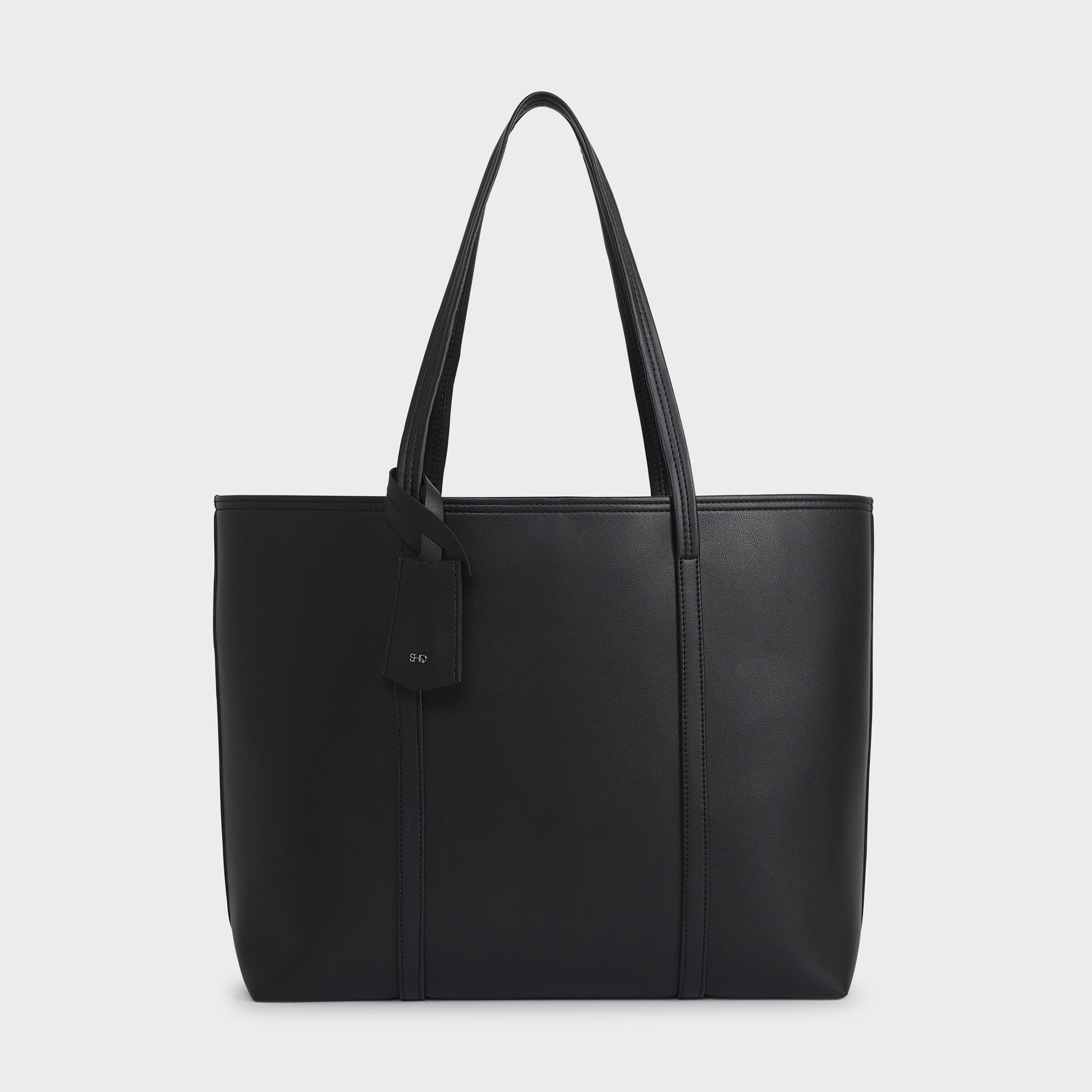 PERTH VEGAN SHOULDER BAG BLACK