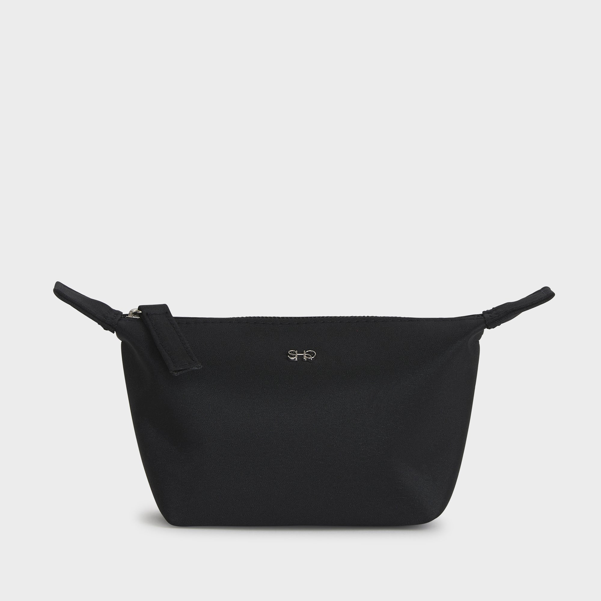 GENEVA NYLON POUCH BLACK
