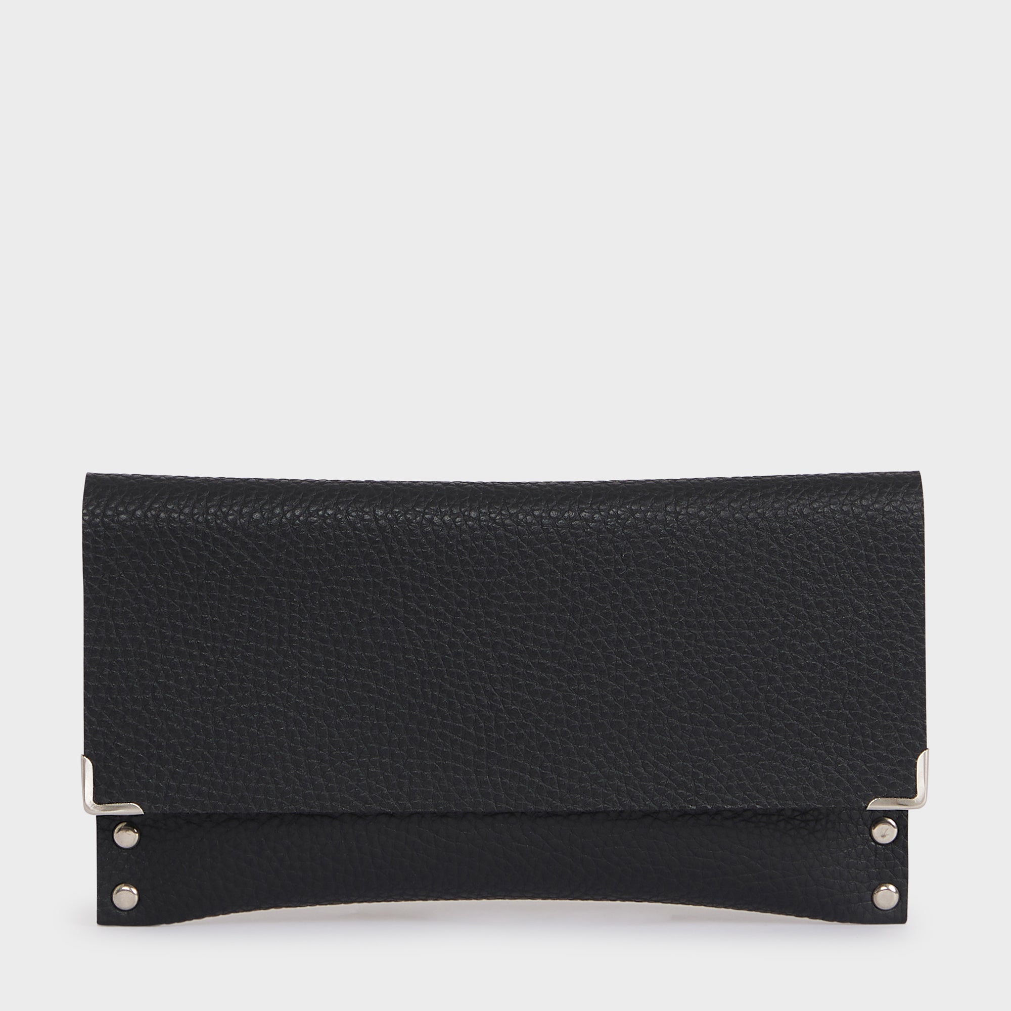 VICTORIA STUDDED WALLET BLACK